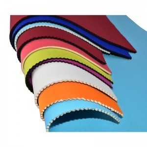 Tissu ennéoprène de haute qualité 2.5mm Noix Néoprène Tissu imperméable Wetsuit isolé en tissu léger