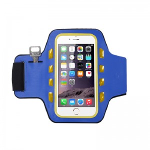 Étui de brassard de brassard de brassard de marche réfléchissant pour Samsung Galaxy S4