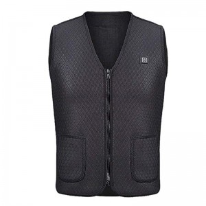 Vest de molleton chauffé étanche Mens gilet de muscle Vêtements chauffants Bodywarmer Working Vestes chauffantes de poids Gilet de poids
